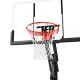 Баскетбольная стационарная стойка, акрил Spalding 54 " Gold In-Ground Арт. 881365CN