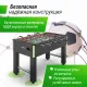 Игровой стол UNIX Line Футбол - Кикер (140х74 cм) Black