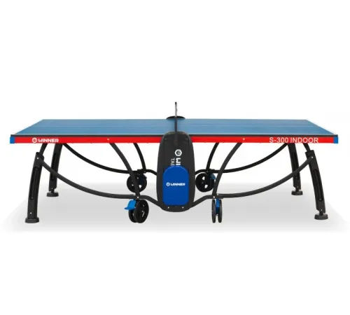 Теннисный стол складной для помещений "Winner S-300 New Indoor" (274 Х 152.5 Х 76 см ) с сеткой