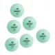Мяч для настольного тенниса Glow in the dark, 6 шт