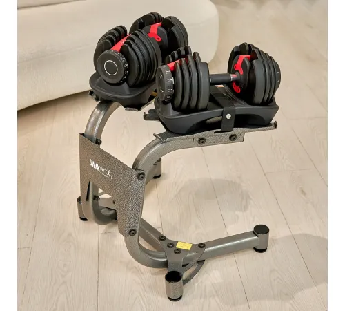 Стойка для гантелей UNIXFIT 16 кг / 24 кг / 40 кг