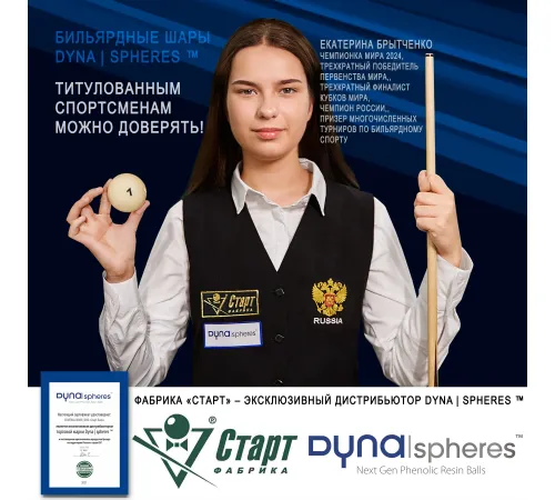 Шары Dynaspheres Silver Snooker 52,4 мм