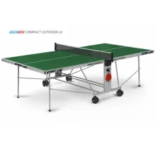 Стол теннисный Compact-2 LX Всепогодный Зелёный NEW